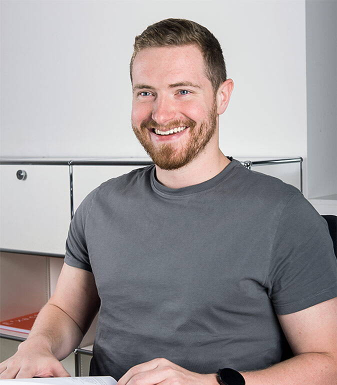 Interne Seite: Herzlich willkommen, Fabio Borner